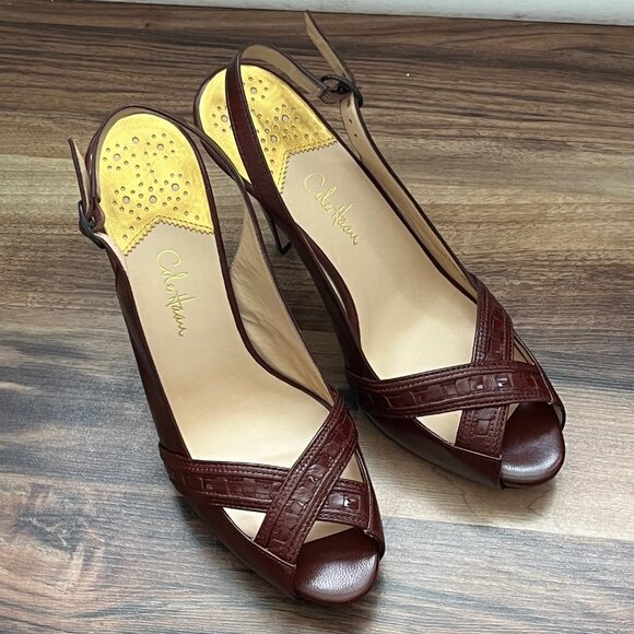 Cole Haan Nike Air Slingback Heels - Picture 1 of 7